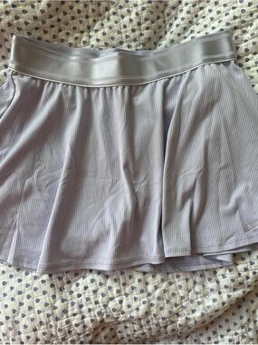 Nike Light purple Ribbed Athletic Mini Skirt